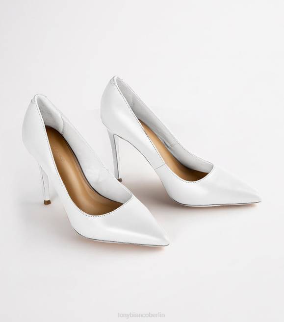 Pumps | de Tony Bianco Frauen Lotus-Absätze Milch-Capretto 4624337